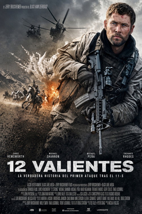 Carátula de 12 valientes