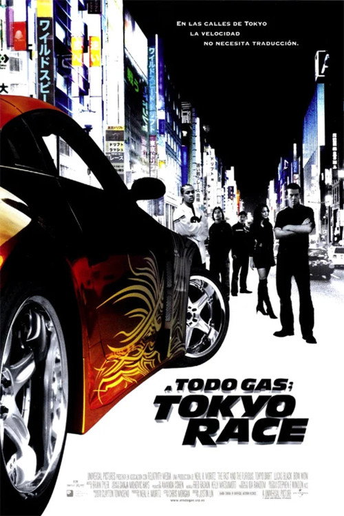 Carátula de A todo gas: Tokyo Race