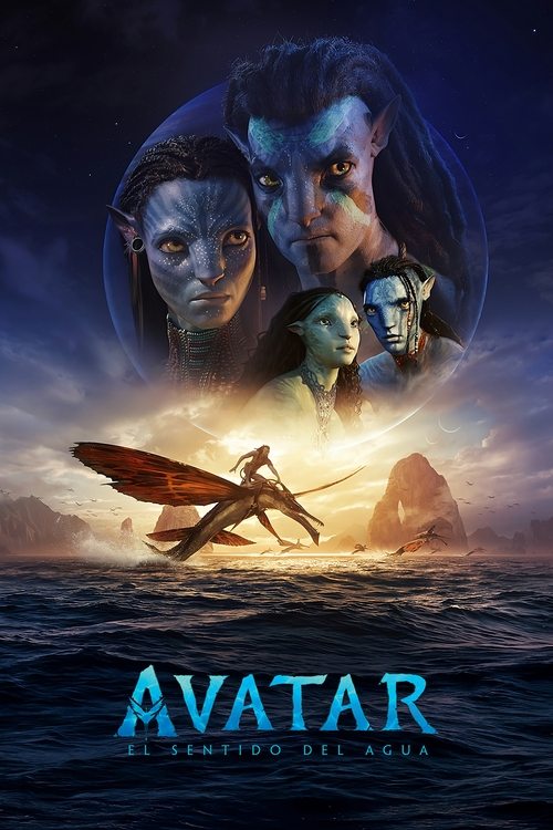 Carátula Avatar: El sentido del agua