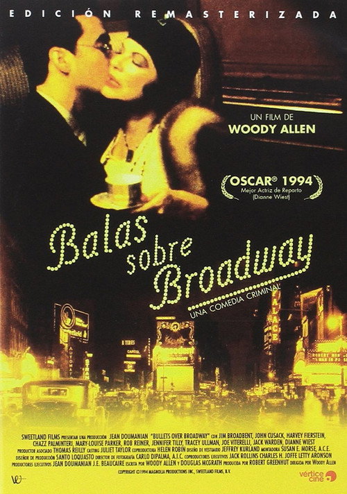 Carátula de Balas sobre Broadway