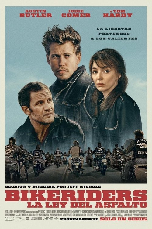 Carátula de Bikeriders. La ley del asfalto
