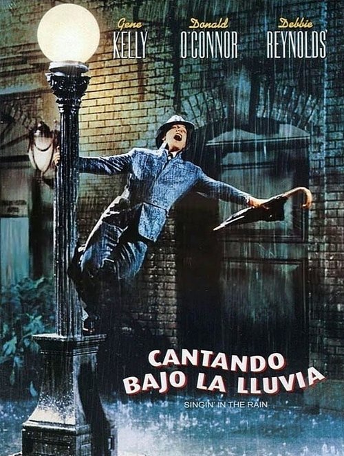Carátula Cantando bajo la lluvia