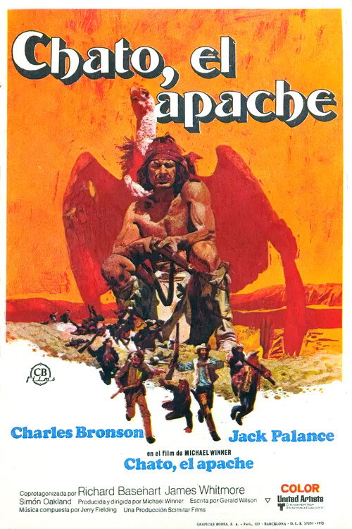 Carátula de Chato, el apache