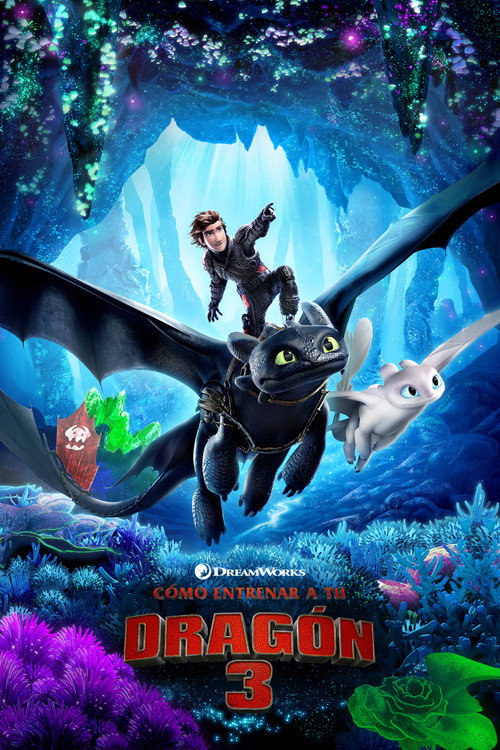 Carátula Cómo entrenar a tu dragón 3