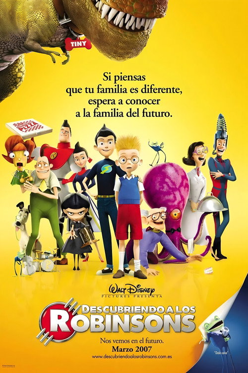 Carátula Descubriendo a los Robinsons