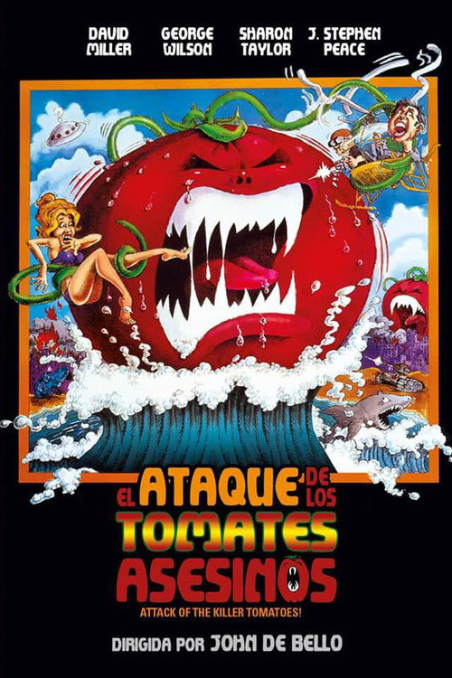 Carátula El ataque de los tomates asesinos