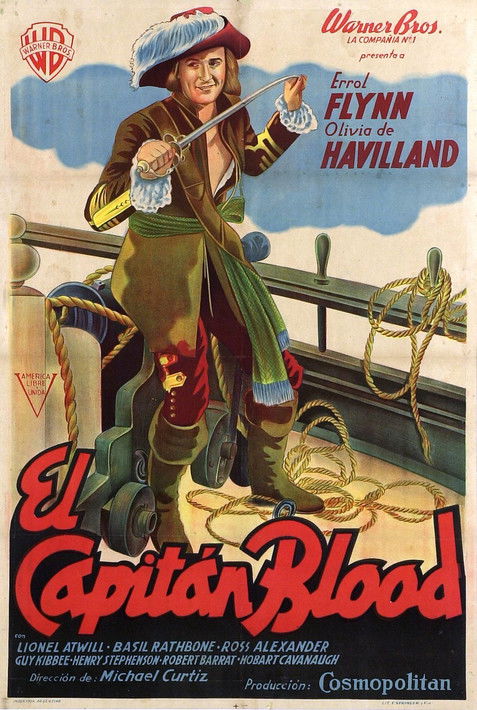 Carátula El Capitán Blood