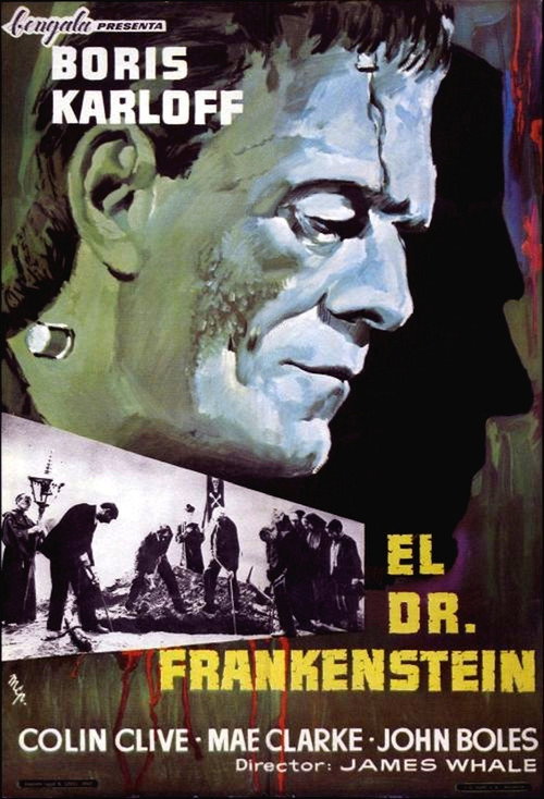 Carátula El doctor Frankenstein