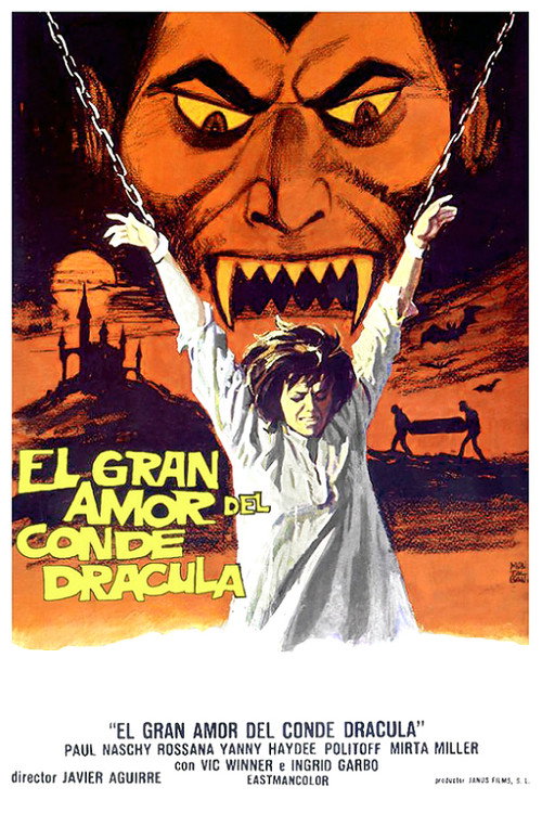 Carátula de El gran amor del conde Drácula