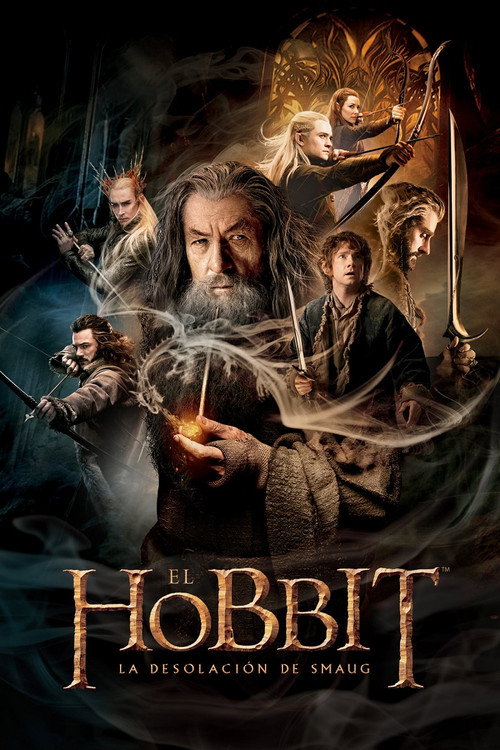 Carátula de El hobbit: La desolación de Smaug