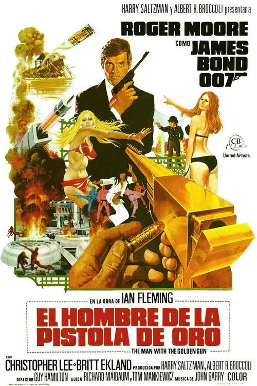 Carátula de El hombre de la pistola de oro