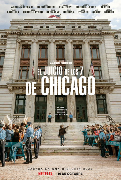 Carátula de El juicio de los siete de Chicago