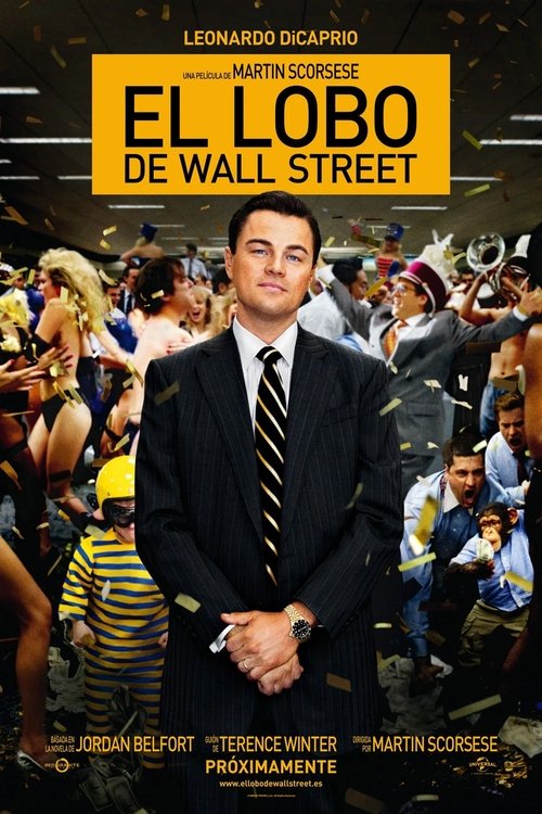 Carátula El lobo de Wall Street
