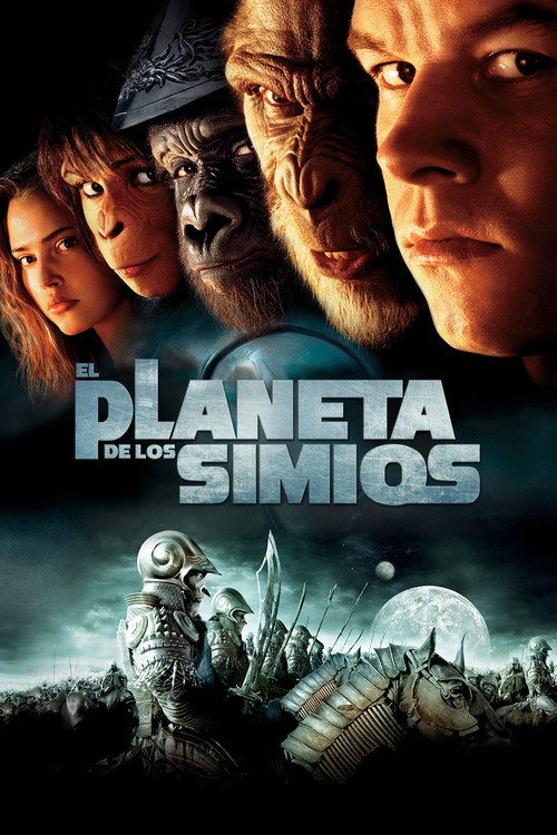 Carátula El planeta de los simios