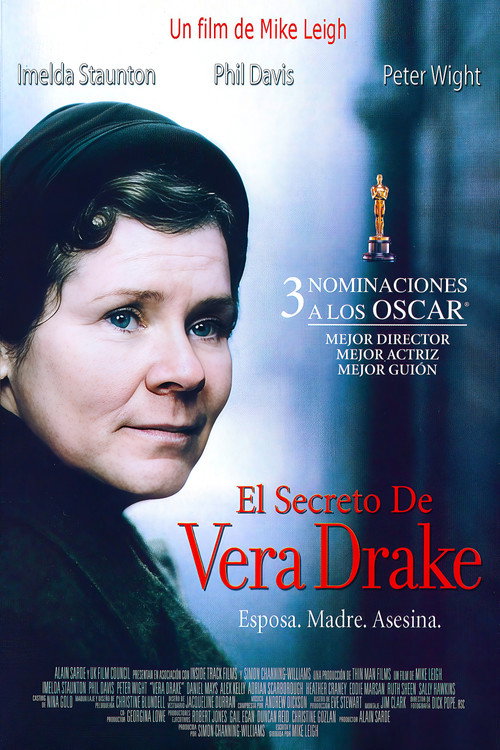 Carátula de El secreto de Vera Drake