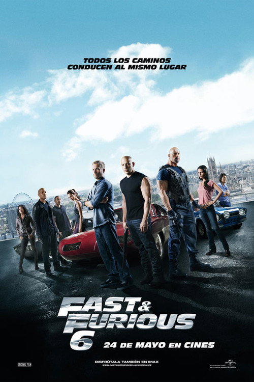 Carátula Fast & Furious 6