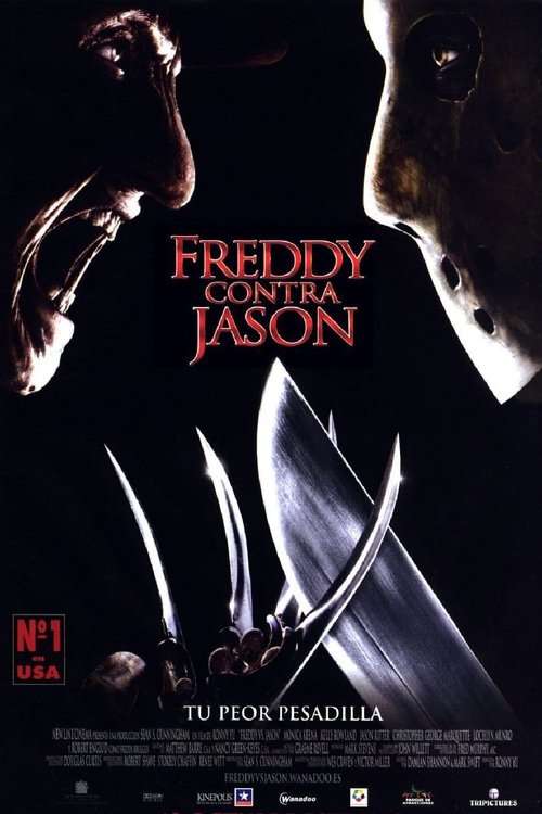 Carátula de Freddy contra Jason