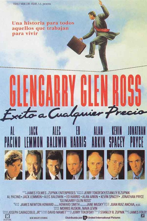 Carátula de Glengarry Glen Ross (Éxito a cualquier precio)
