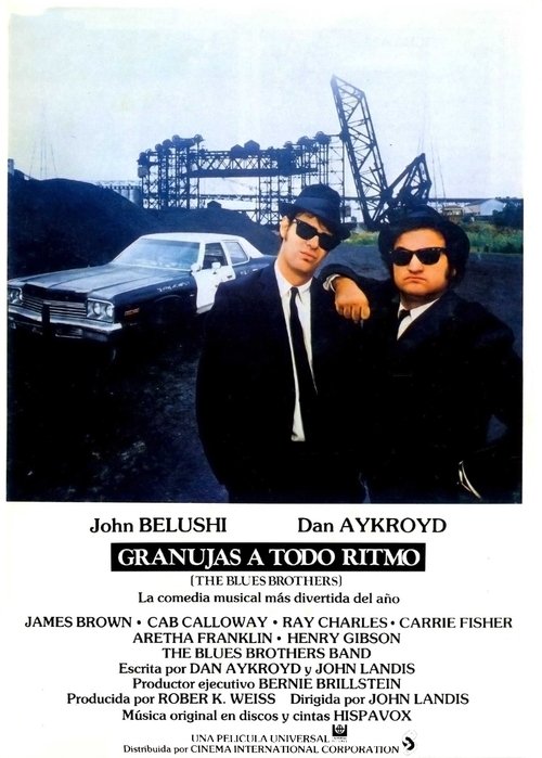 Carátula de Granujas a todo ritmo (The Blues Brothers)