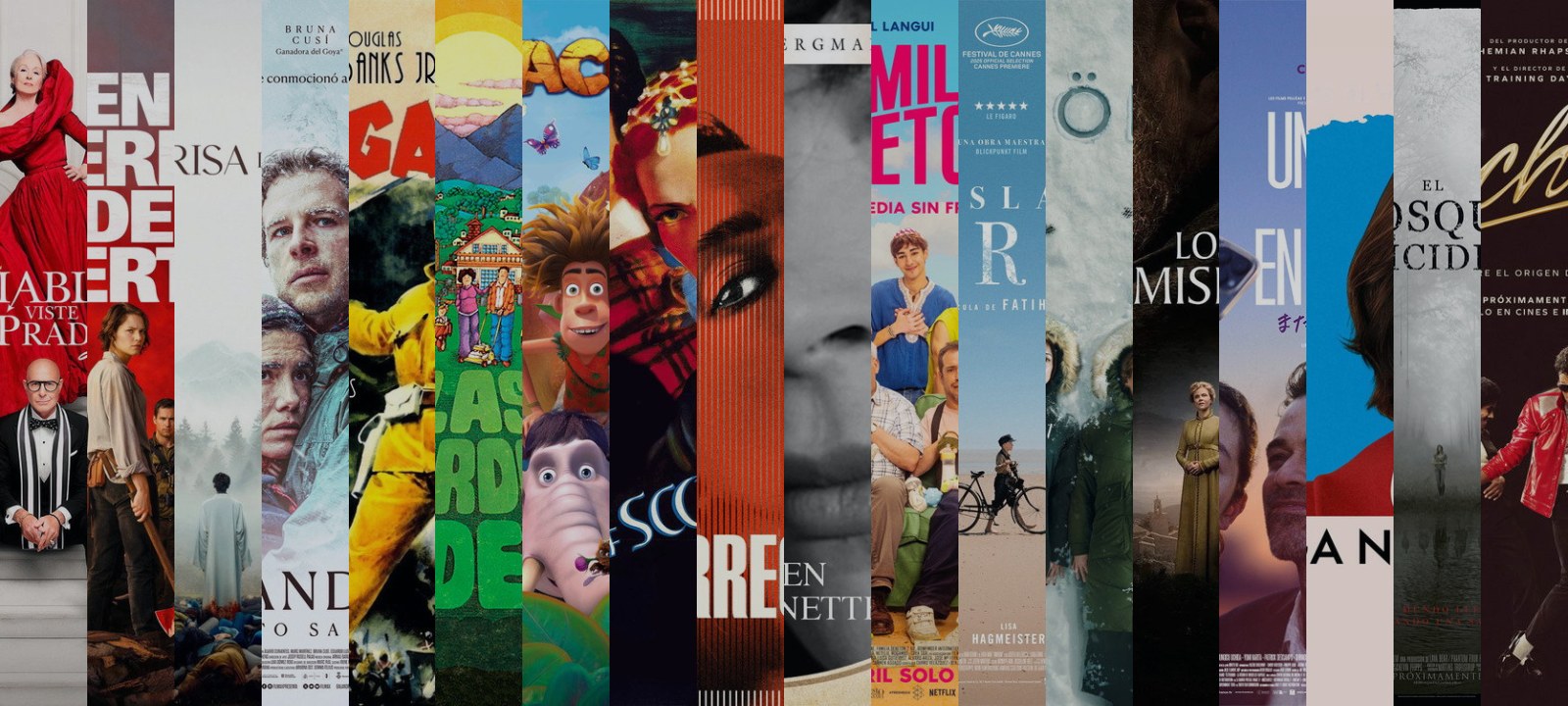 Mosaico de car&aacute;tulas de las pel&iacute;culas de esta gu&iacute;a