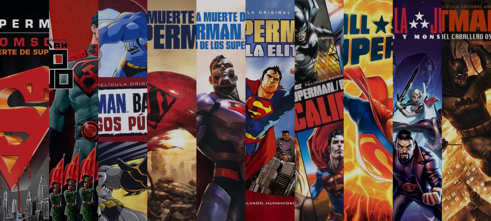 Mosaico de carátulas de las películas de esta guía