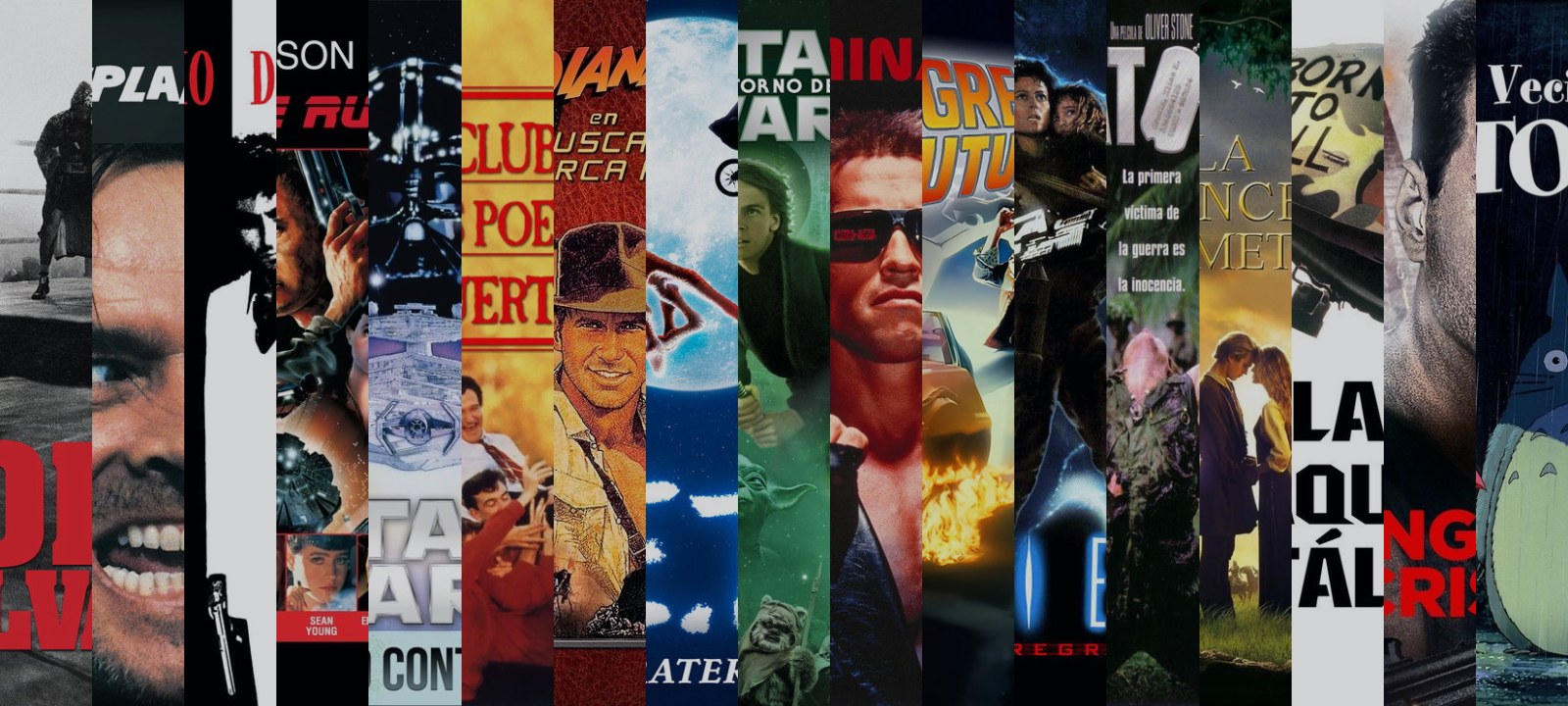 Mosaico de carátulas de las películas de esta guía