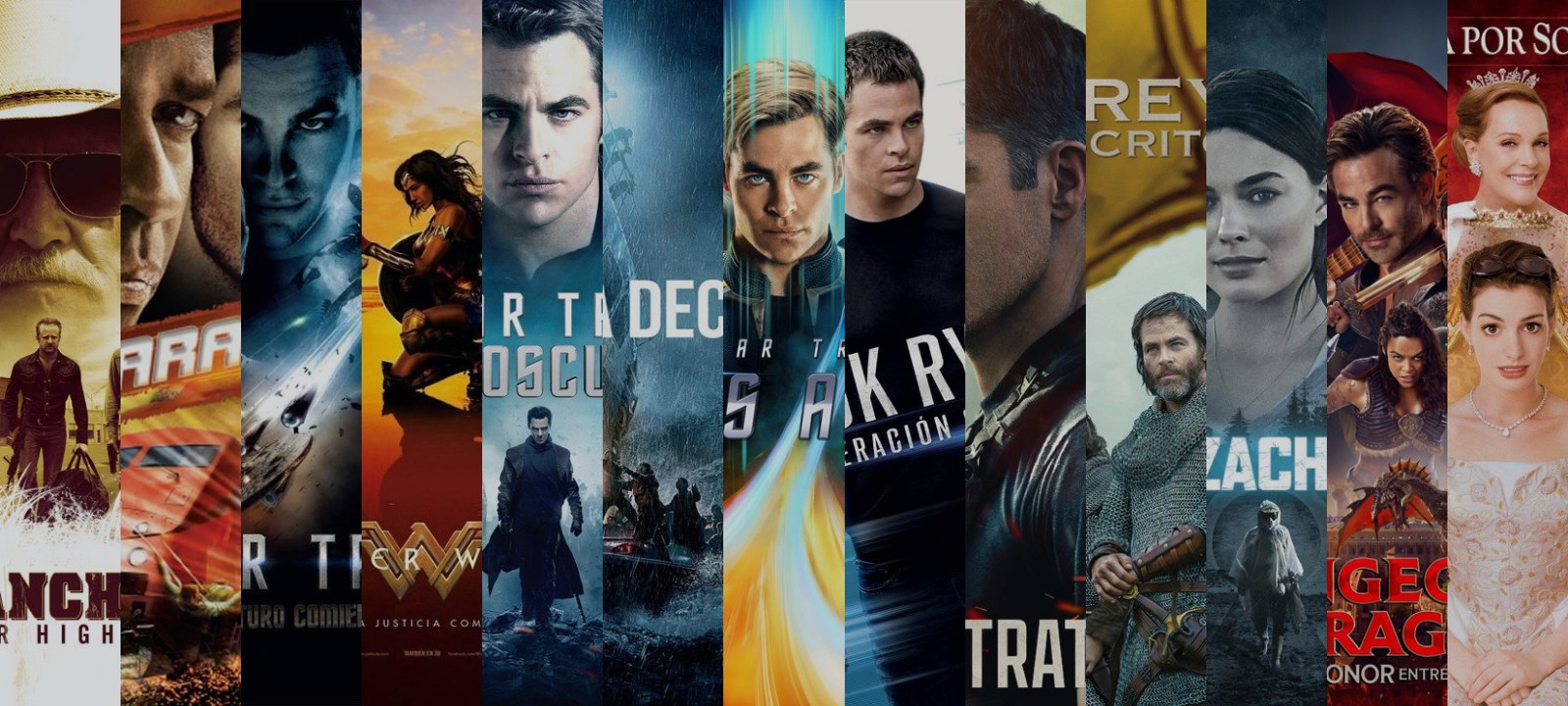 Mosaico de carátulas de las películas de esta guía