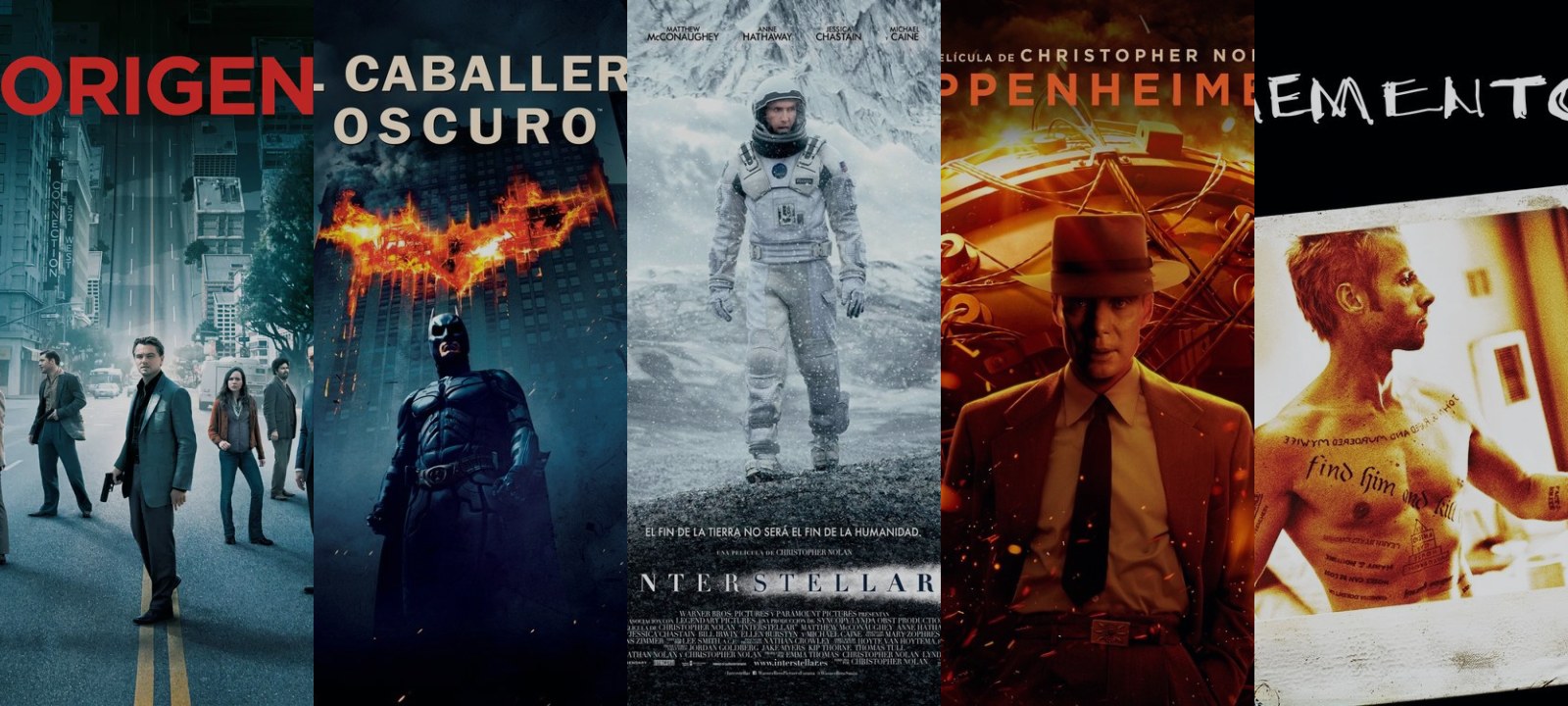 Mosaico de carátulas de las películas de esta guía