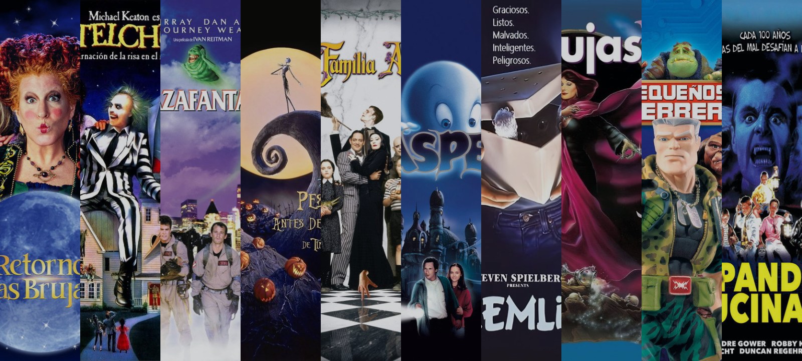 Mosaico de carátulas de las películas de esta guía