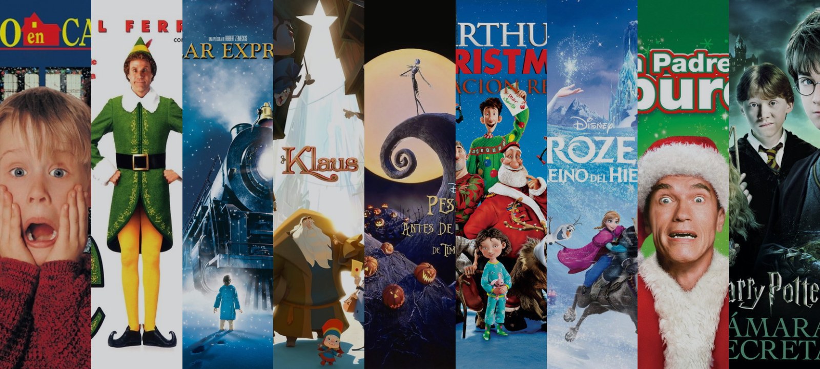 Mosaico de carátulas de las películas de esta guía