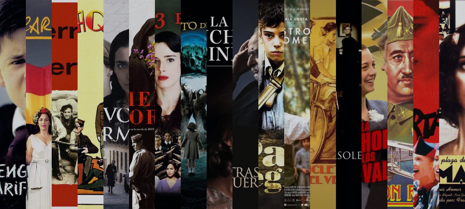 Mosaico de carátulas de las películas de esta guía