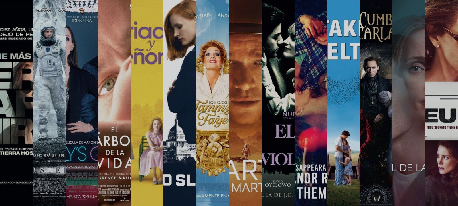 Mosaico de car&aacute;tulas de las pel&iacute;culas de esta gu&iacute;a