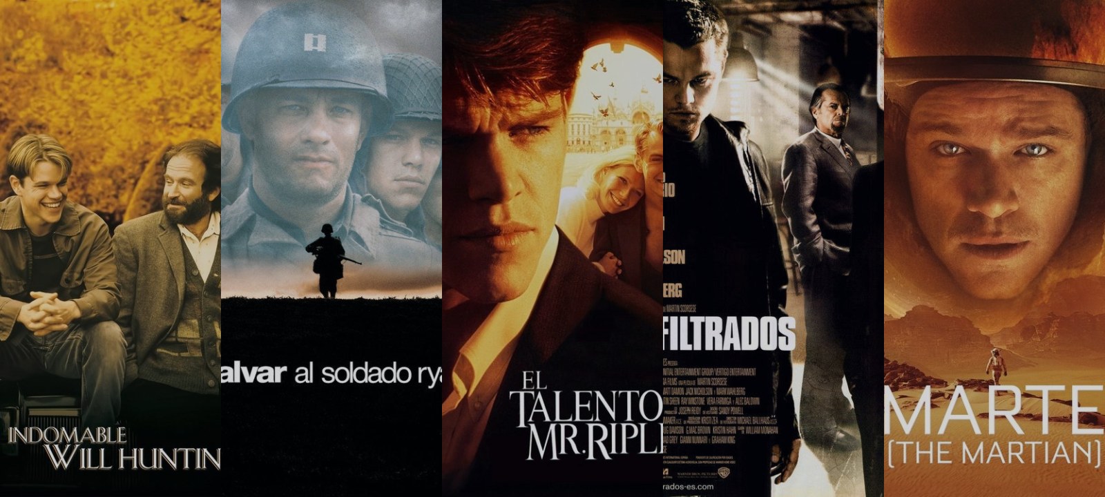 Mosaico de carátulas de las películas de esta guía
