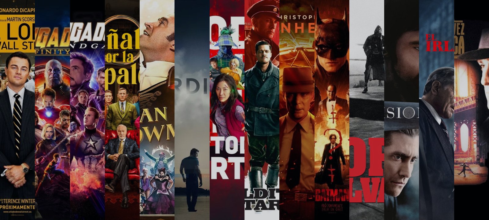 Mosaico de carátulas de las películas de esta guía