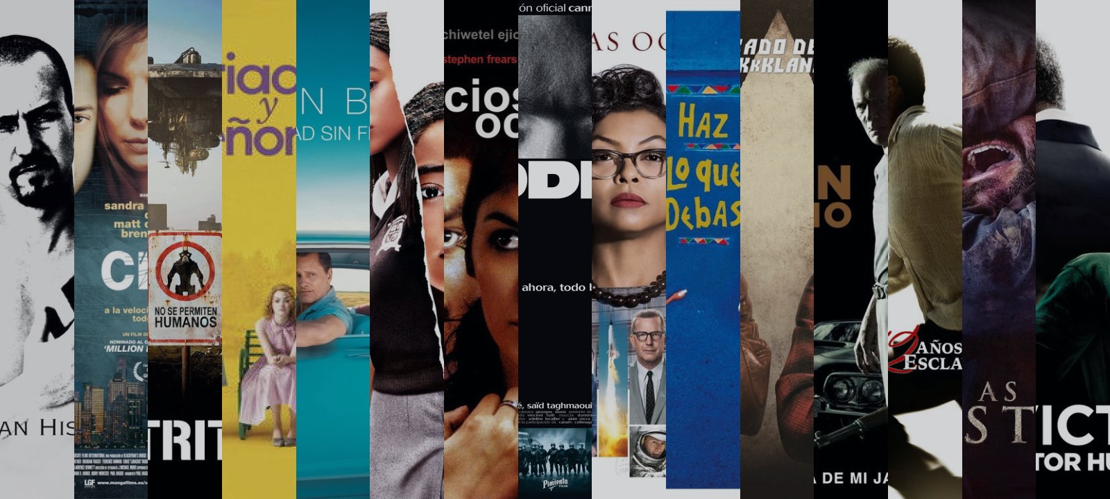Mosaico de carátulas de las películas de esta guía