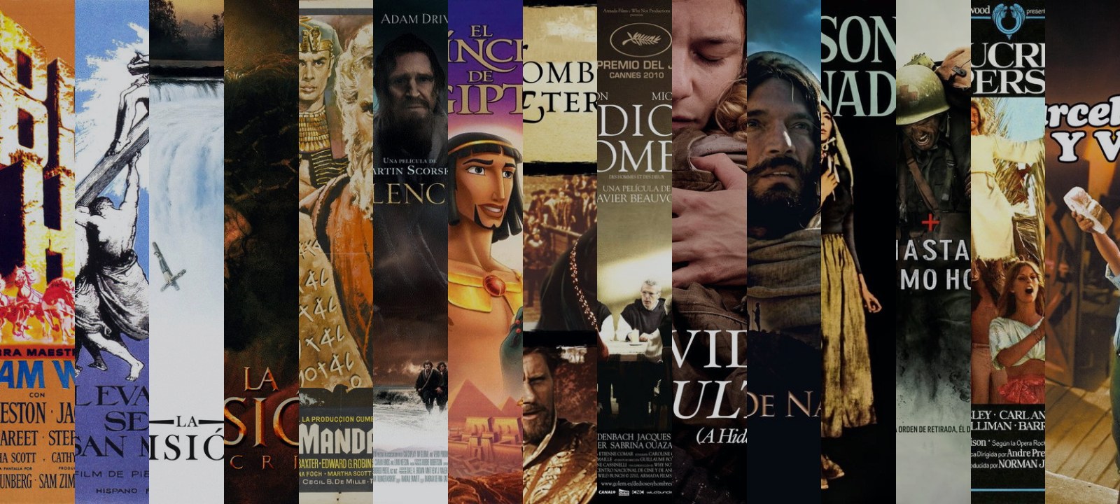 Mosaico de car&aacute;tulas de las pel&iacute;culas de esta gu&iacute;a