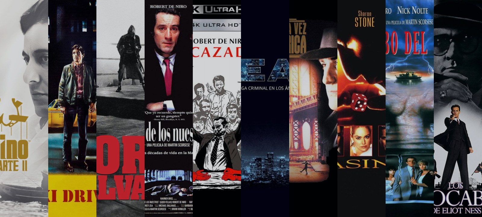 Mosaico de carátulas de las películas de esta guía