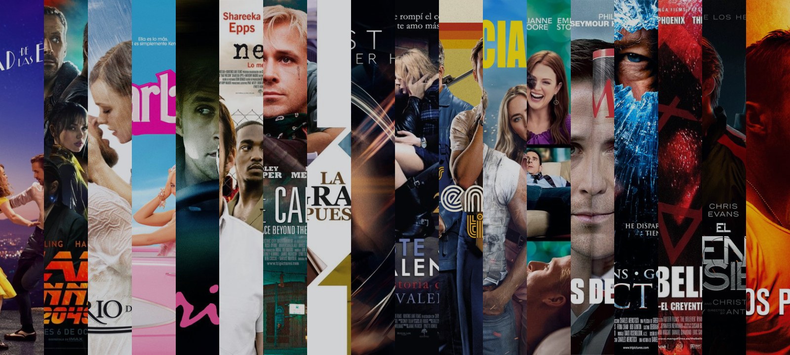 Mosaico de carátulas de las películas de esta guía