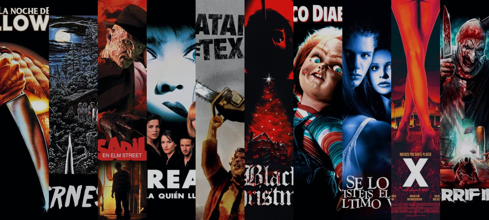 Mosaico de carátulas de las películas de esta guía