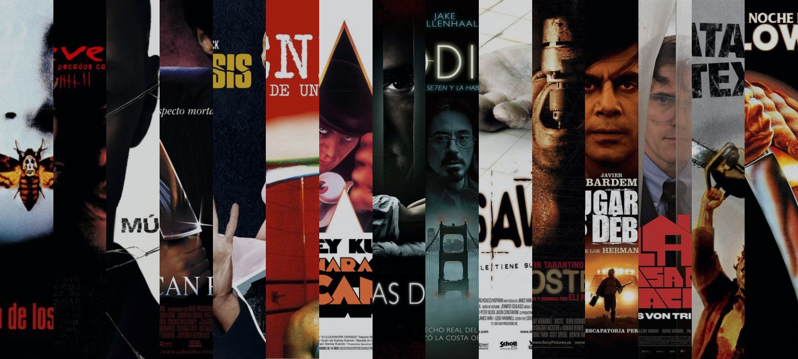 Mosaico de carátulas de las películas de esta guía