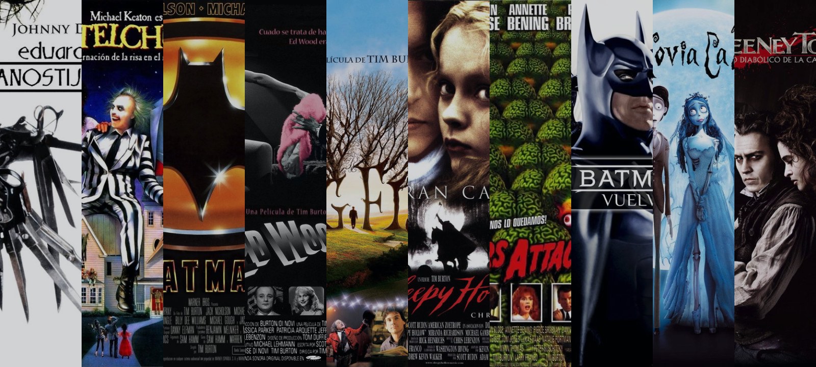 Mosaico de carátulas de las películas de esta guía