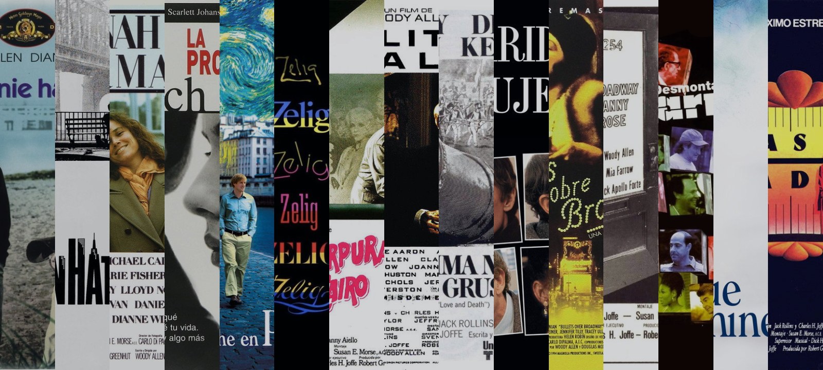 Mosaico de carátulas de las películas de esta guía