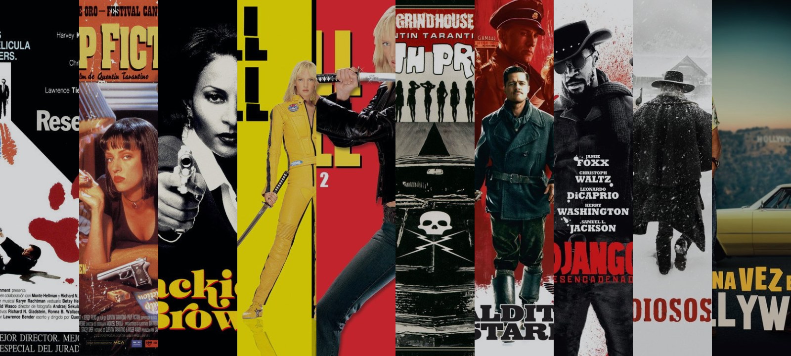 Mosaico de carátulas de las películas de esta guía