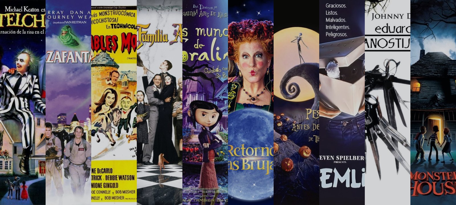 Mosaico de car&aacute;tulas de las pel&iacute;culas de esta gu&iacute;a