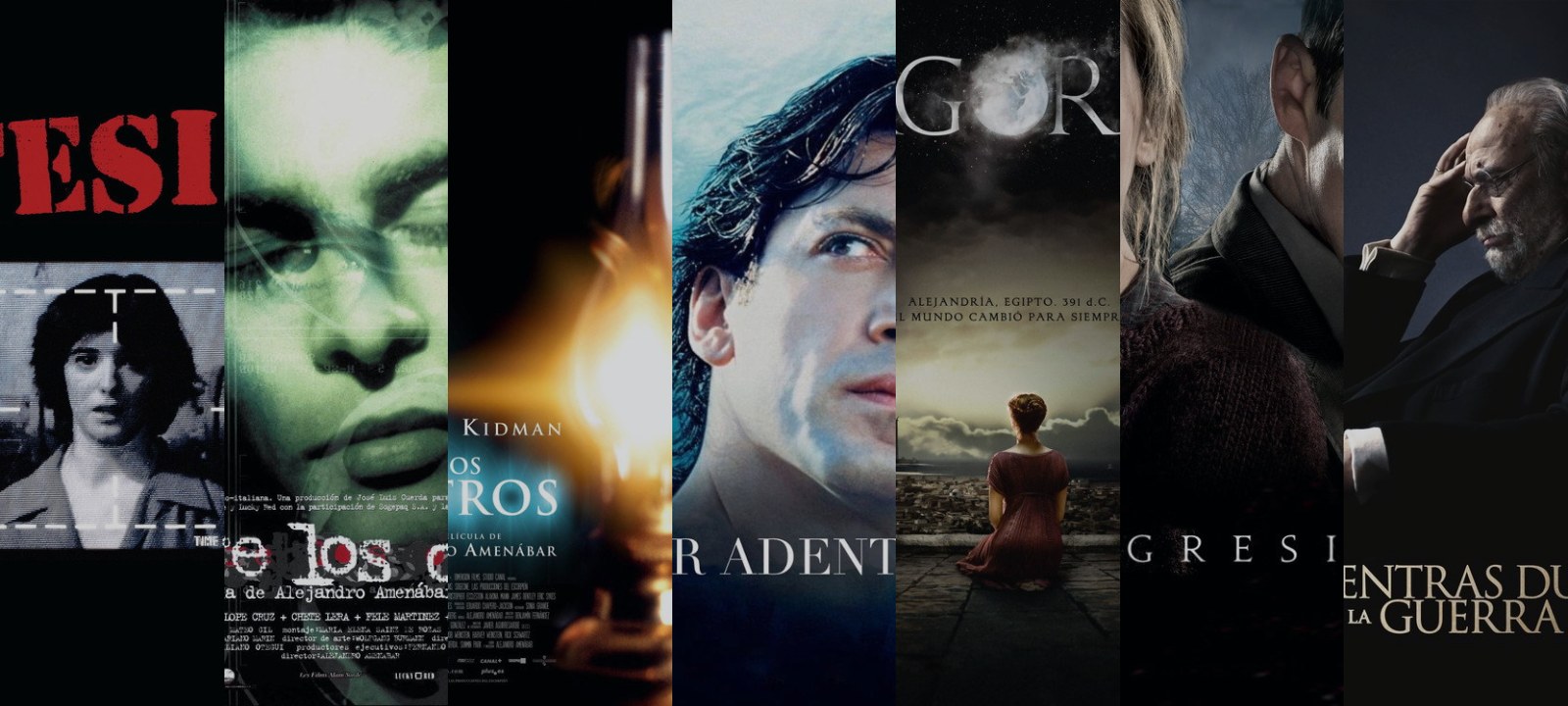 Mosaico de carátulas de las películas de esta guía
