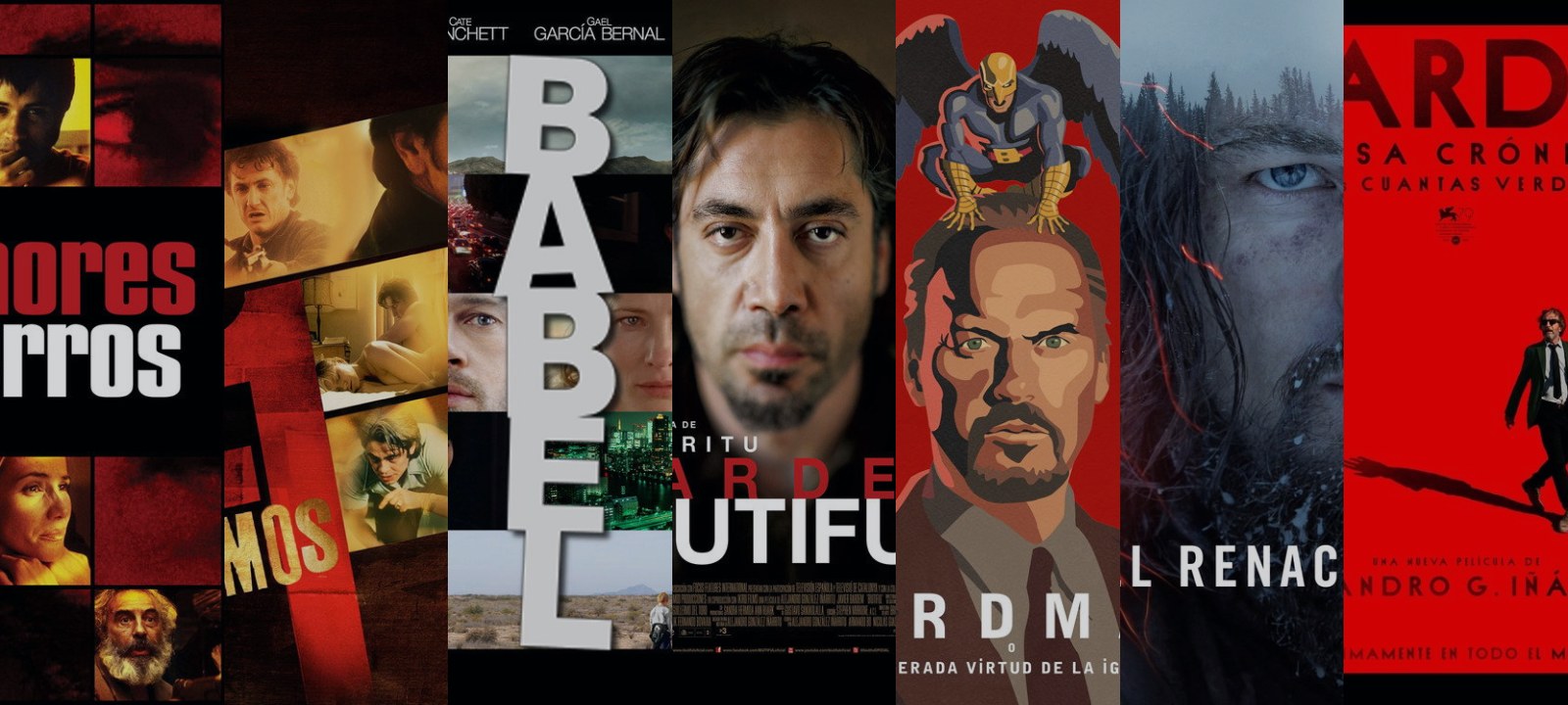 Mosaico de carátulas de las películas de esta guía