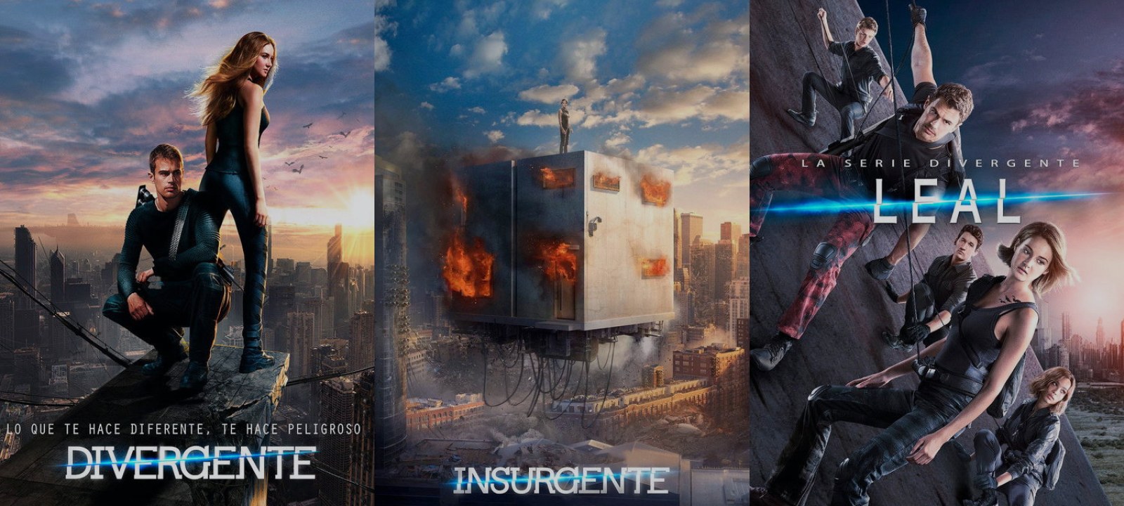 Mosaico de carátulas de las películas de esta guía