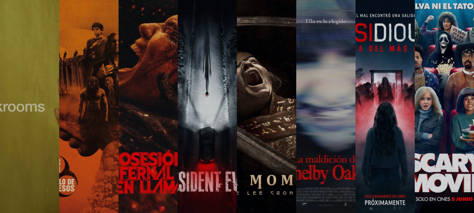 Mosaico de car&aacute;tulas de las pel&iacute;culas de esta gu&iacute;a