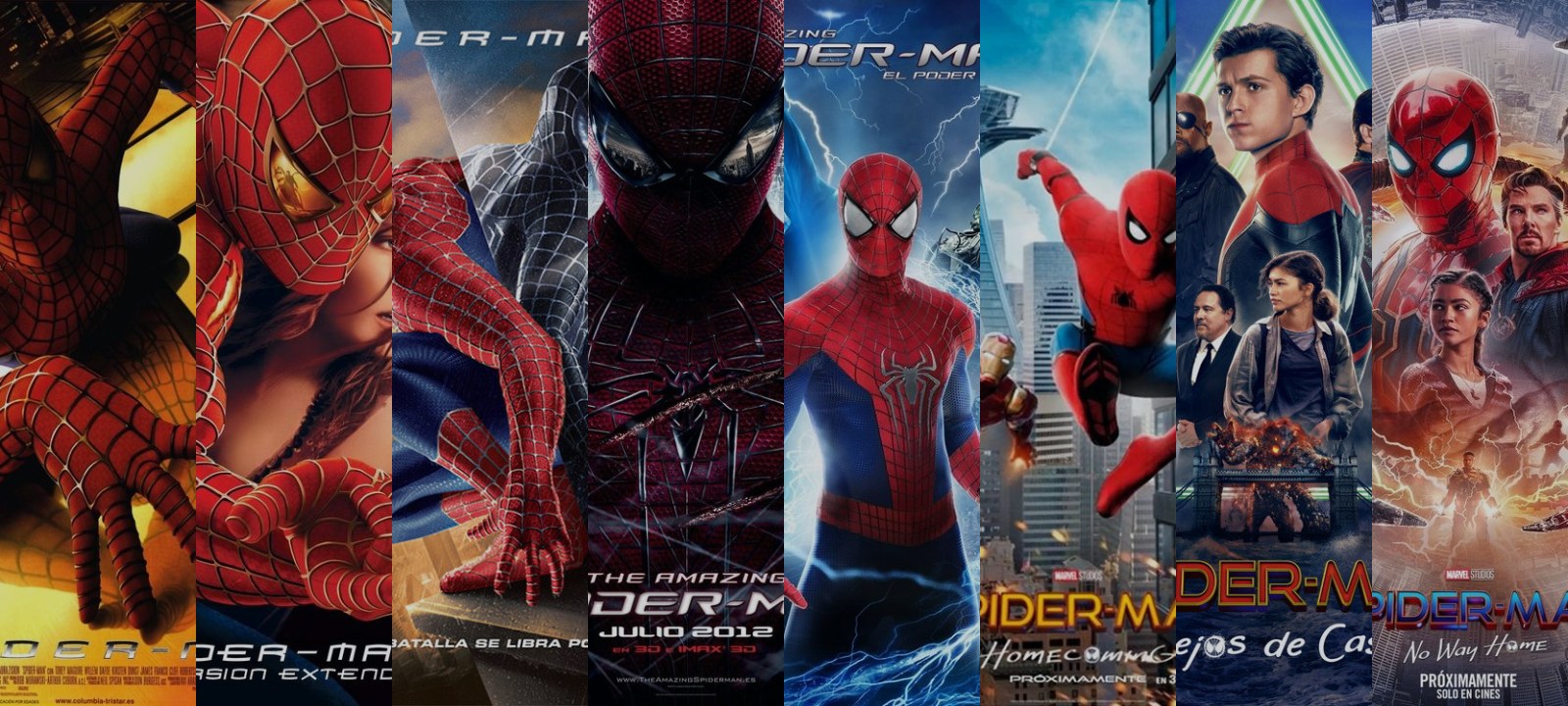 Mosaico de carátulas de las películas de esta guía