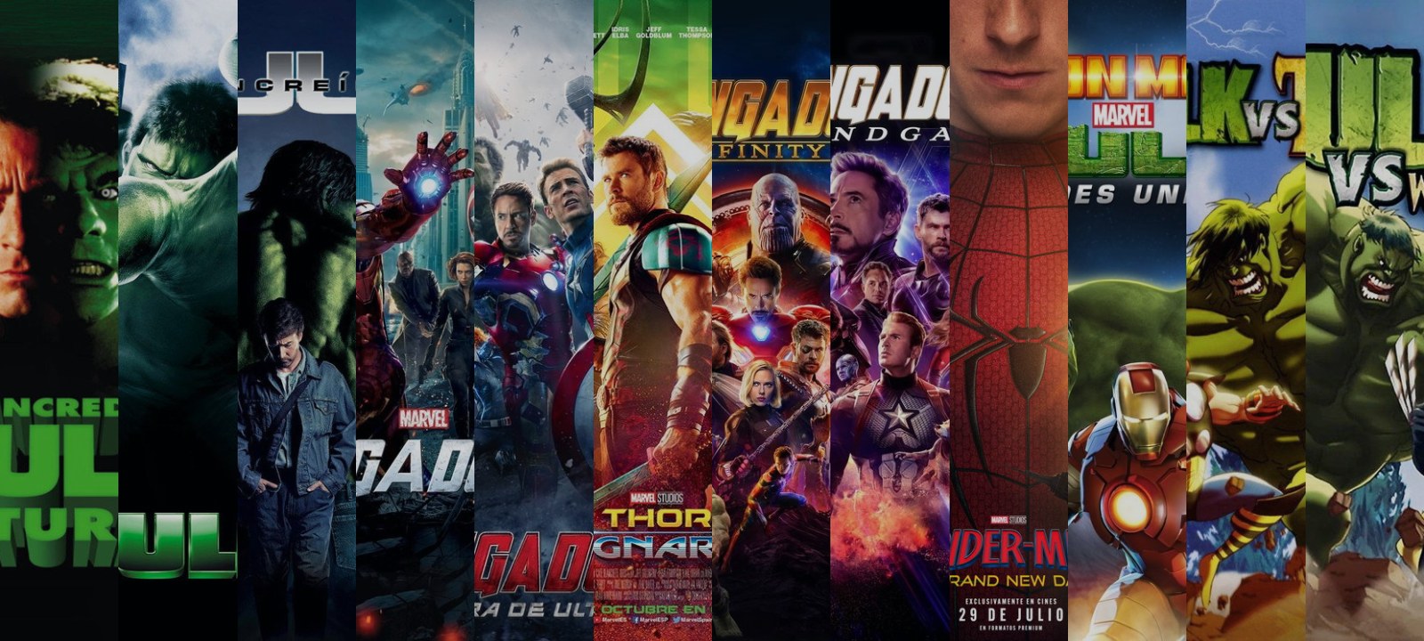 Mosaico de carátulas de las películas de esta guía